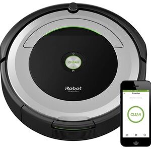 iRobot Roomba 690 Black and Silver Robot Vacuum